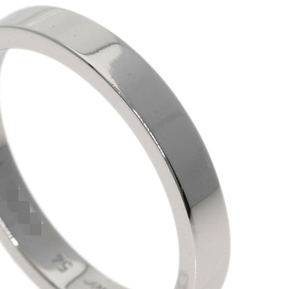 CARTIER   Ring Engraved # 54 Platinum PT950 Ladies