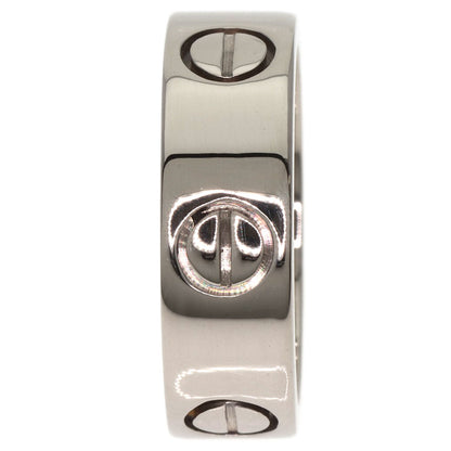CARTIER love ring #48 Ring K18 White Gold Ladies [Used]