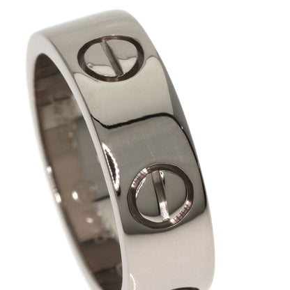CARTIER love ring #48 Ring K18 White Gold Ladies [Used]