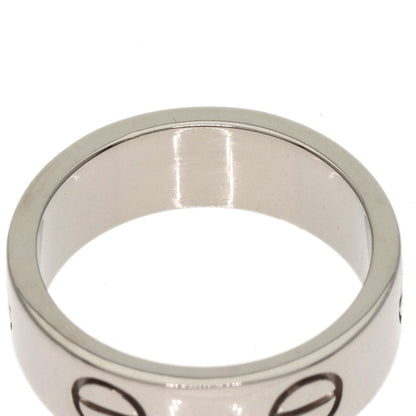 CARTIER love ring #48 Ring K18 White Gold Ladies [Used]