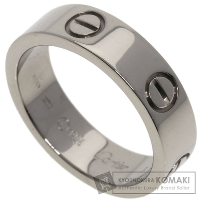 CARTIER love ring #56 Ring K18 White Gold Ladies [Used]