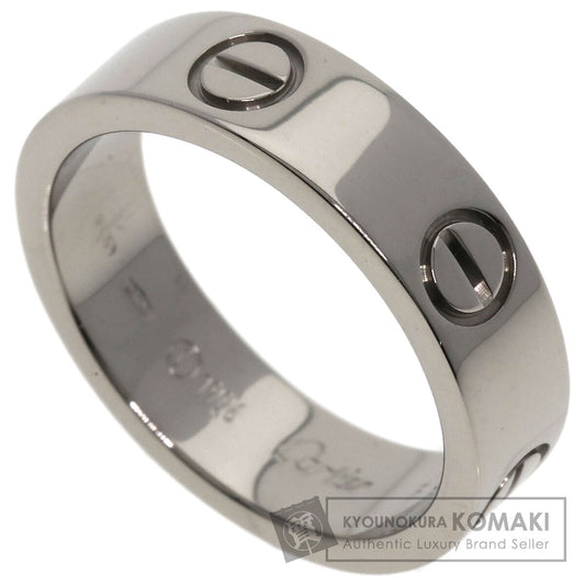 CARTIER love ring #56 Ring K18 White Gold Ladies [Used]