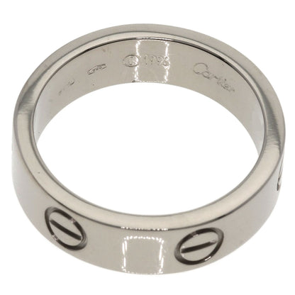 CARTIER love ring #56 Ring K18 White Gold Ladies [Used]