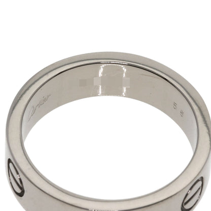 CARTIER love ring #56 Ring K18 White Gold Ladies [Used]