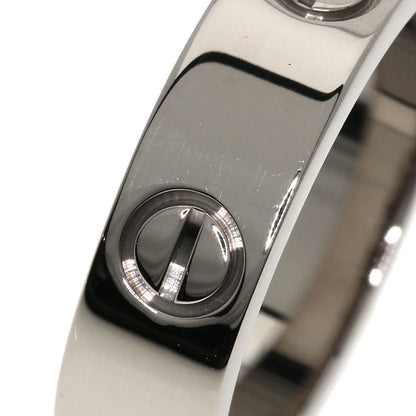 CARTIER love ring #56 Ring K18 White Gold Ladies [Used]