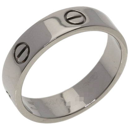 CARTIER love ring Ring K18 White Gold unisex [Used]