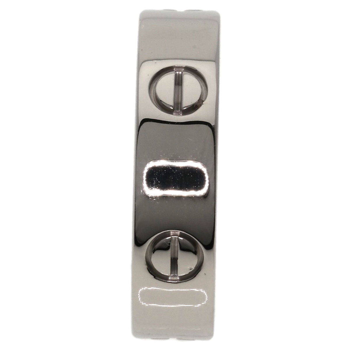 CARTIER love ring Ring K18 White Gold unisex [Used]