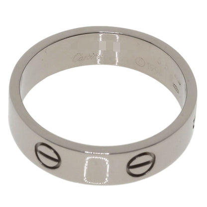 CARTIER love ring Ring K18 White Gold unisex [Used]
