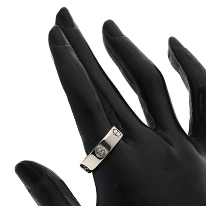 CARTIER love ring Ring K18 White Gold unisex [Used]