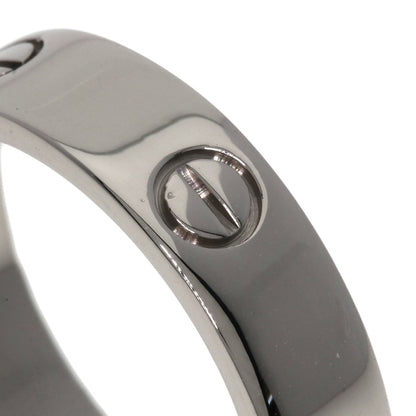 CARTIER love ring Ring K18 White Gold unisex [Used]