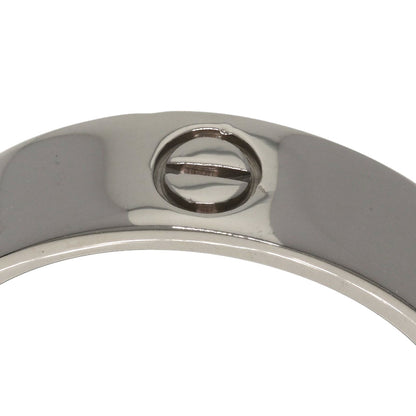 CARTIER love ring Ring K18 White Gold unisex [Used]