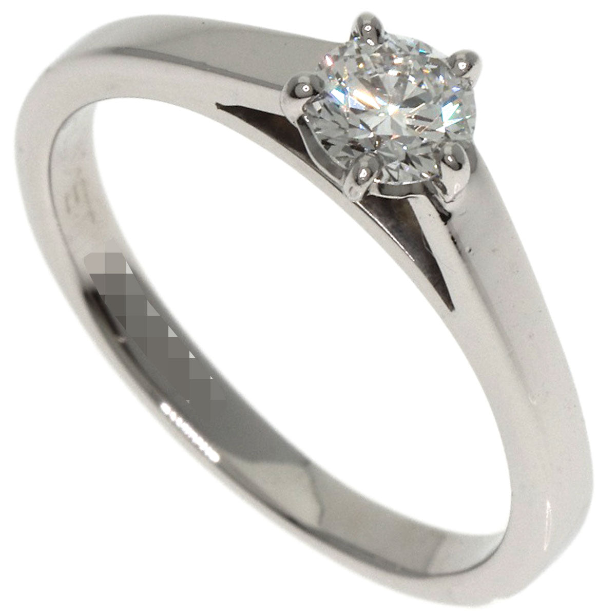 Chaumet Frisson Solitaire Diamond Ring Platinum PT950 Ladies [Used]