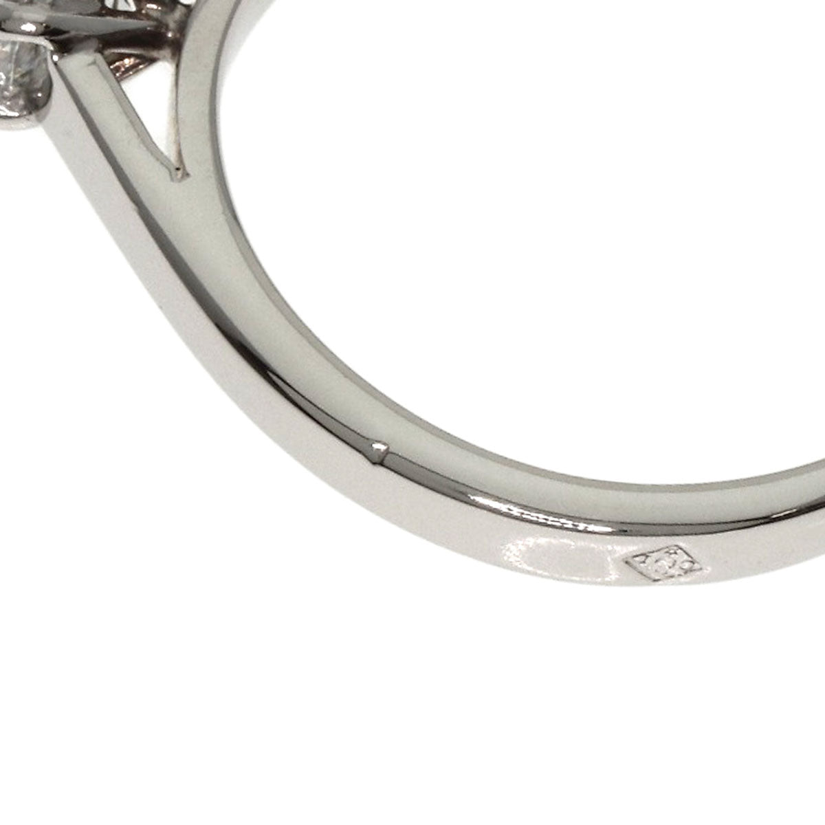 Chaumet Frisson Solitaire Diamond Ring Platinum PT950 Ladies [Used]