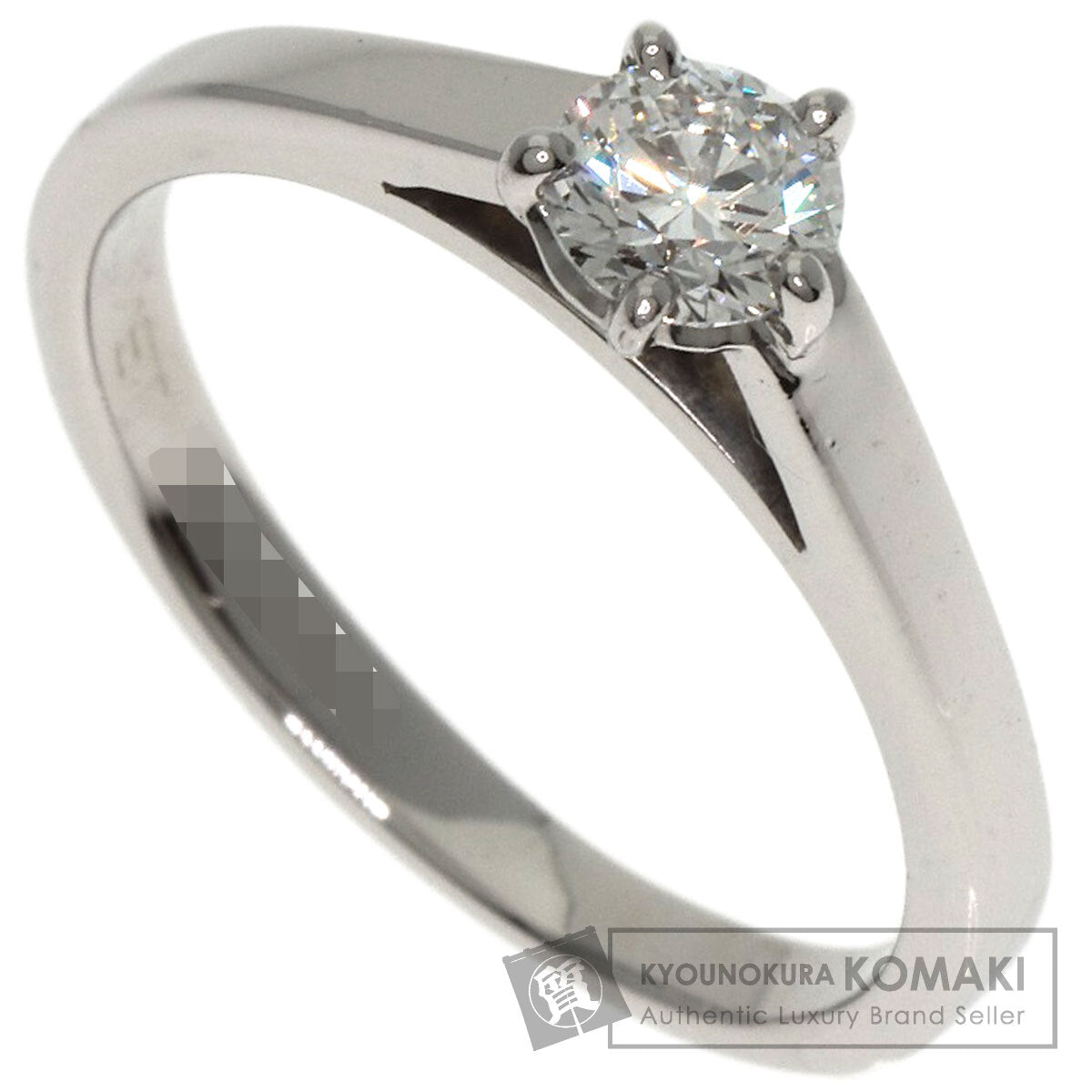 Chaumet Frisson Solitaire Diamond Ring Platinum PT950 Ladies [Used]
