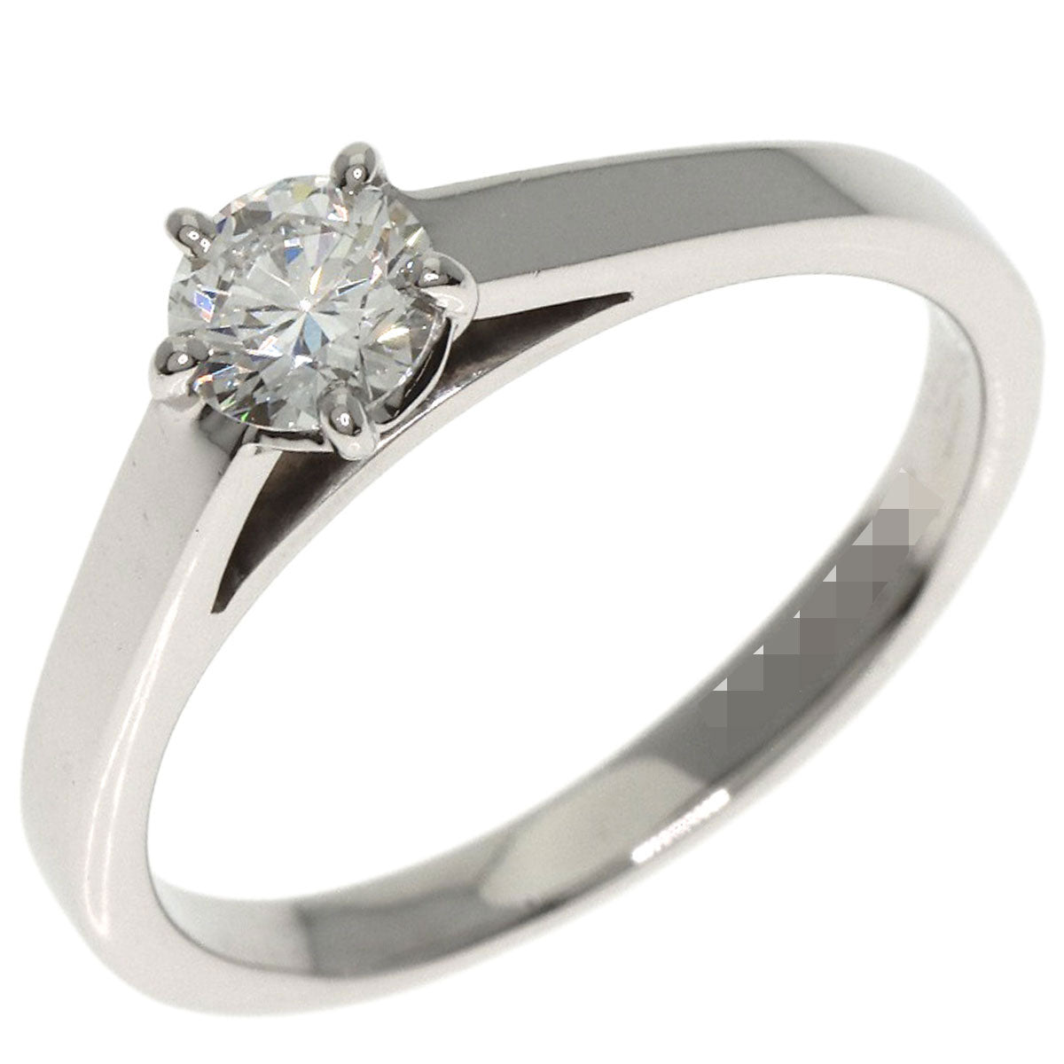 Chaumet Frisson Solitaire Diamond Ring Platinum PT950 Ladies [Used]