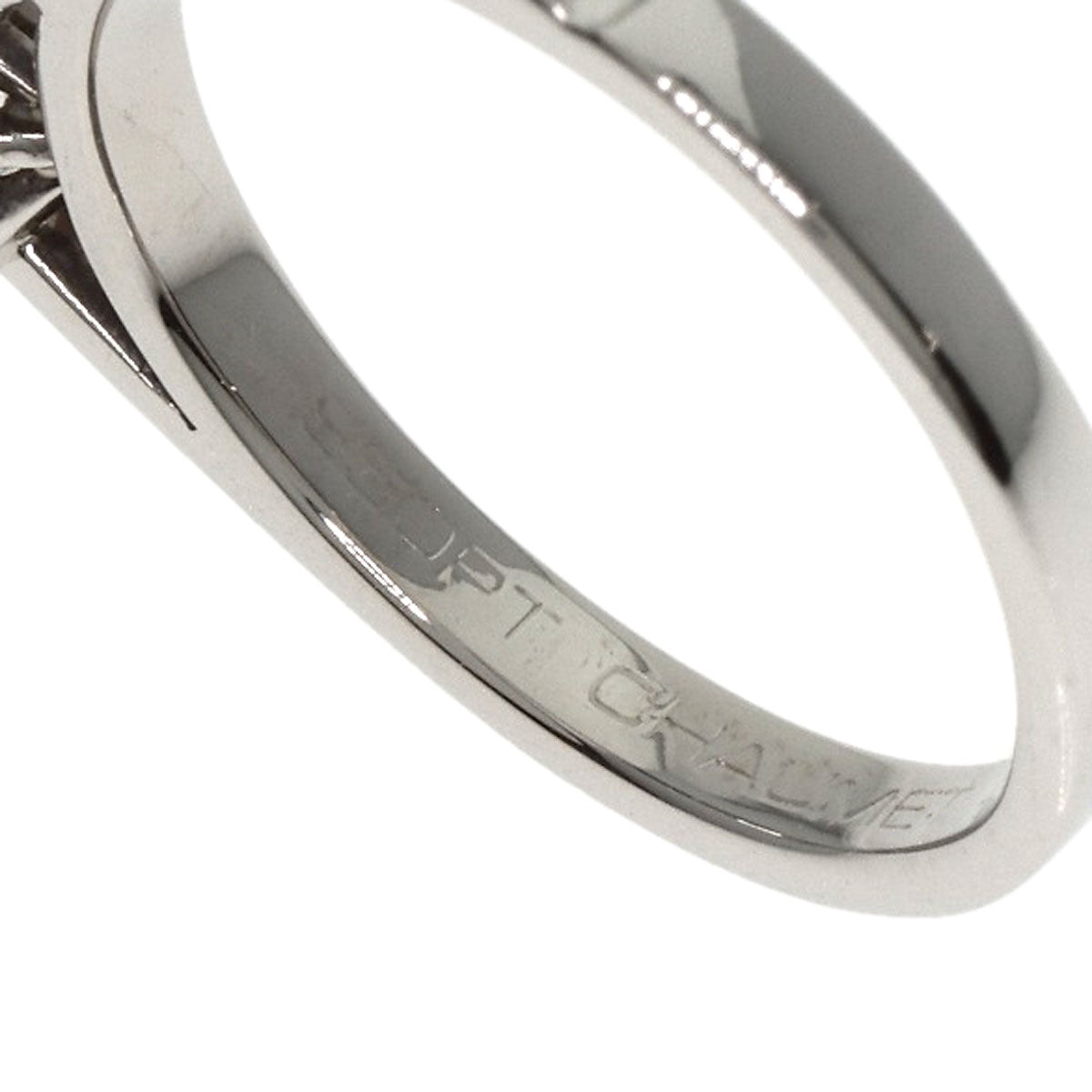 Chaumet Frisson Solitaire Diamond Ring Platinum PT950 Ladies [Used]