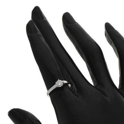 Chaumet Frisson Solitaire Diamond Ring Platinum PT950 Ladies [Used]