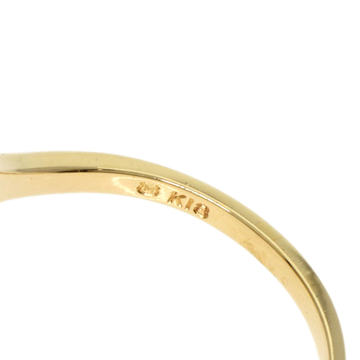 MIKIMOTO Pearl Pearl Charm included Ring K18 Yellow Gold Ladies [Used]