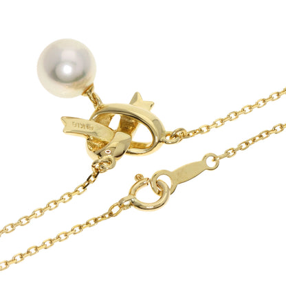 MIKIMOTO Pearl Pearl Necklace K18 Yellow Gold Ladies [Used]