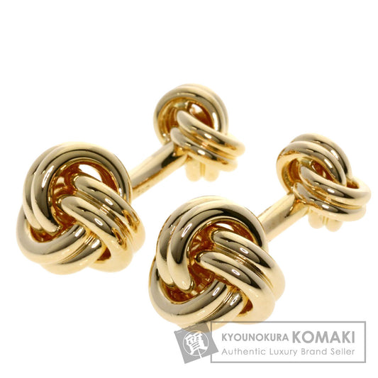 TIFFANY&Co. Knot Twist cuffs K14 Yellow Gold mens [Used]