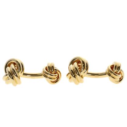 TIFFANY&Co. Knot Twist cuffs K14 Yellow Gold mens [Used]