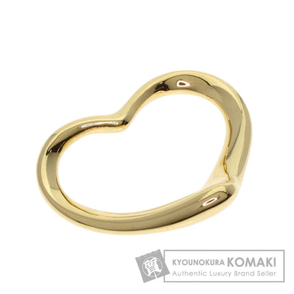 TIFFANY&Co. Open heart Pendant top K18 Yellow Gold Ladies [Used]