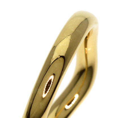 TIFFANY&Co.   Curved band Ring  K18 Yellow Gold Ladies [Used]