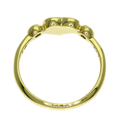 TIFFANY&Co. Full Heart 2P Diamond Ring K18 Yellow Gold Ladies [Used]