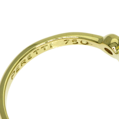TIFFANY&Co. Full Heart 2P Diamond Ring K18 Yellow Gold Ladies [Used]