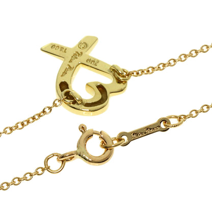 TIFFANY&Co.   Loving heart Necklace  K18 Yellow Gold Ladies [Used]