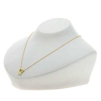TIFFANY&Co.   Loving heart Necklace  K18 Yellow Gold Ladies [Used]