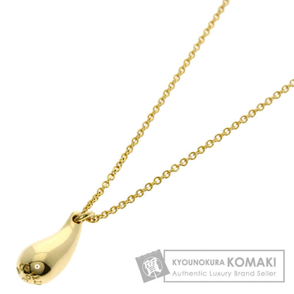 TIFFANY&Co.   teardrop Necklace  K18 Yellow Gold Ladies [Used]