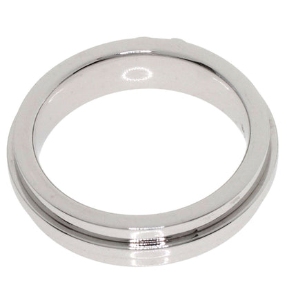 TIFFANY&Co. T TWO narrow Ring K18 White Gold Ladies [Used]