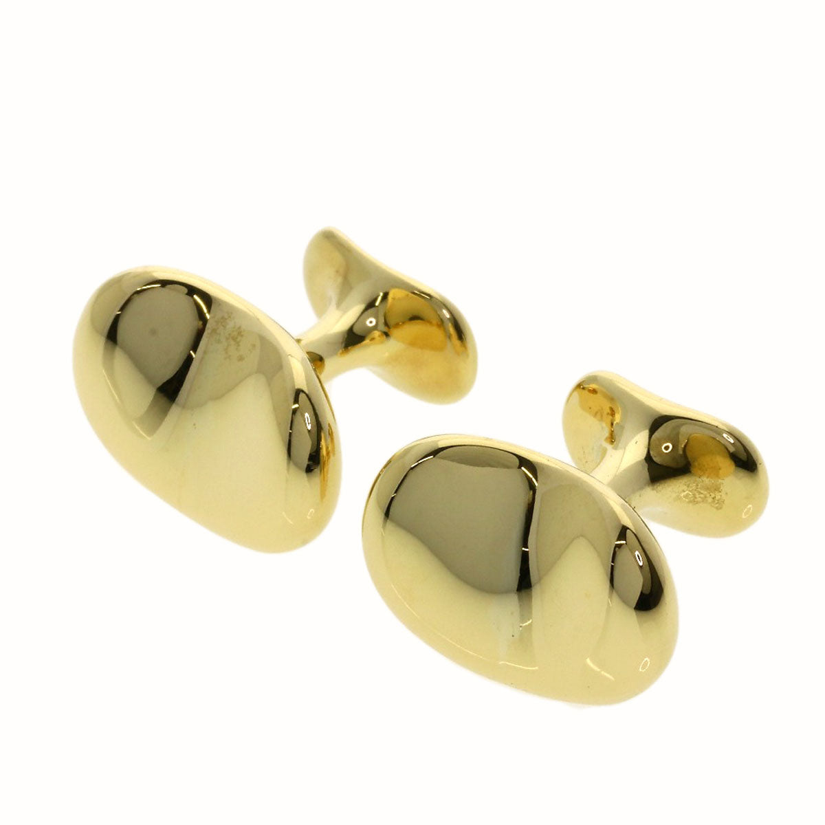 TIFFANY&Co. Bean cuffs K18 Yellow Gold mens [Used]