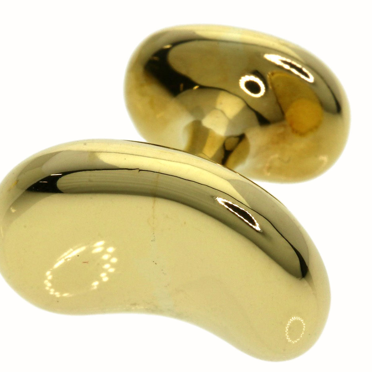 TIFFANY&Co. Bean cuffs K18 Yellow Gold mens [Used]