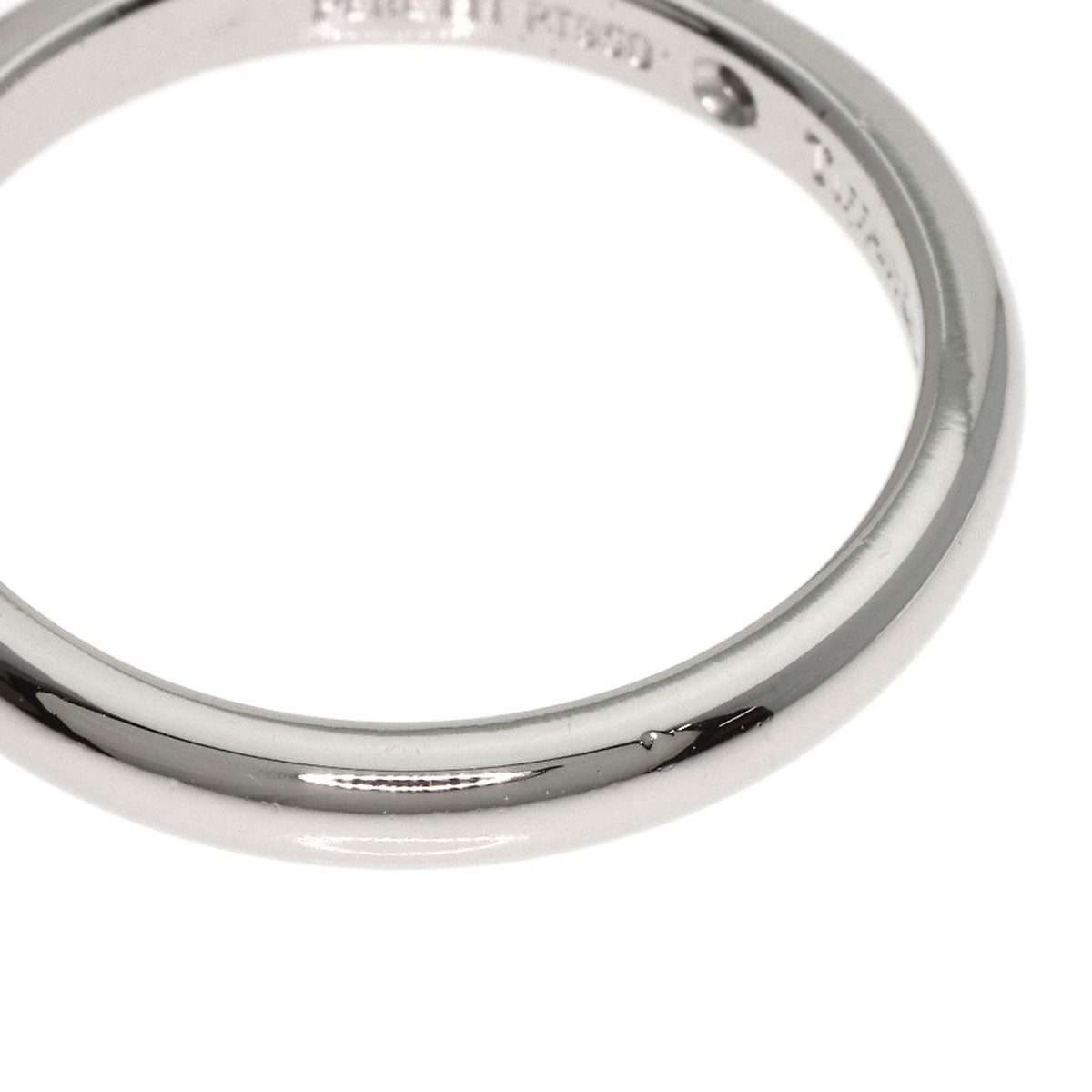 TIFFANY&Co. Stacking Band 1P Diamond Ring Platinum PT950 Ladies [Used]