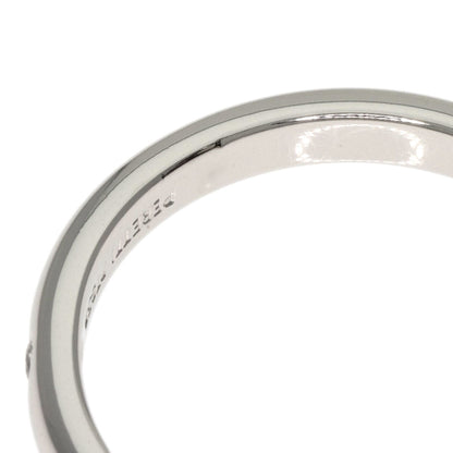 TIFFANY&Co. Stacking Band 1P Diamond Ring Platinum PT950 Ladies [Used]
