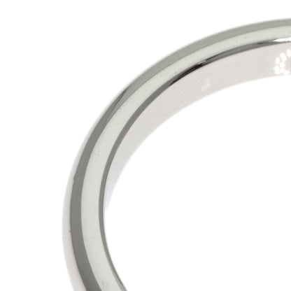 TIFFANY&Co. Stacking Band 1P Diamond Ring Platinum PT950 Ladies [Used]