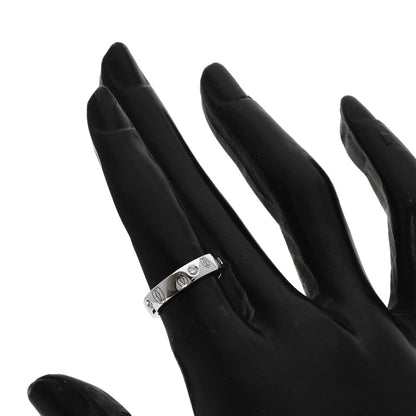 CARTIER Happy Birthday Diamond #47 Ring K18 White Gold Ladies [Used]