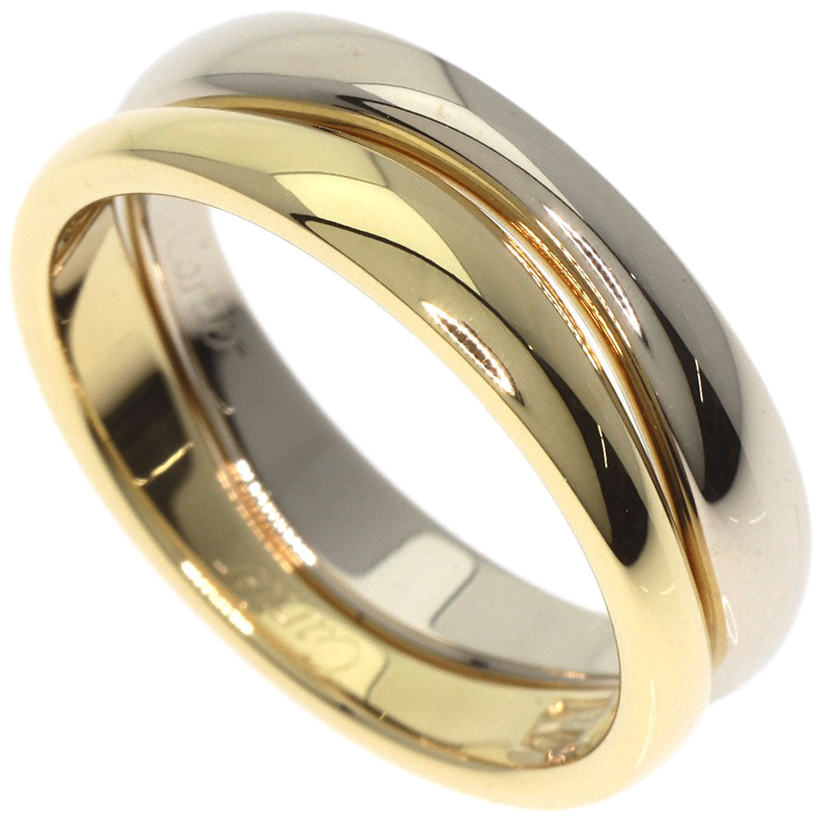 CARTIER   Love Me #48 Ring  K18 Yellow Gold K18 White GoldLadies [Used]