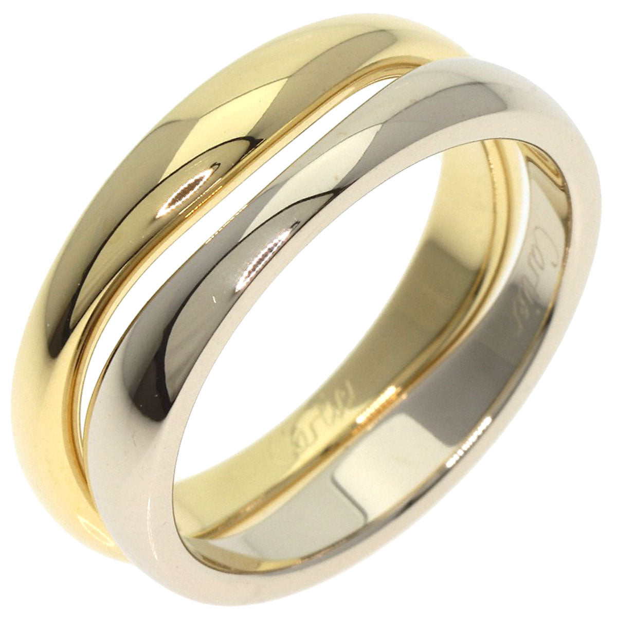 CARTIER   Love Me #48 Ring  K18 Yellow Gold K18 White GoldLadies [Used]