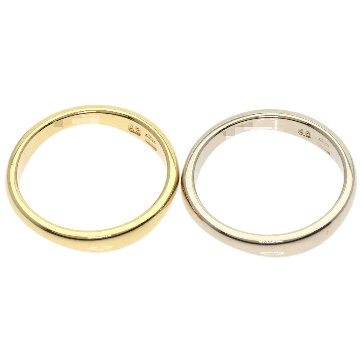 CARTIER   Love Me #48 Ring  K18 Yellow Gold K18 White GoldLadies [Used]