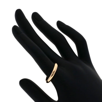 CARTIER Classic Wedding #60 Ring K18 Pink Gold Ladies [Used]