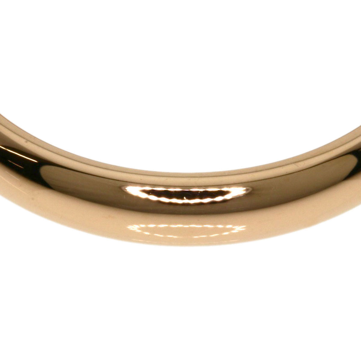 CARTIER Classic Wedding #60 Ring K18 Pink Gold Ladies [Used]