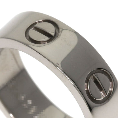 CARTIER love ring #49 Ring K18 White Gold Ladies [Used]