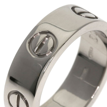 CARTIER love ring #49 Ring K18 White Gold Ladies [Used]