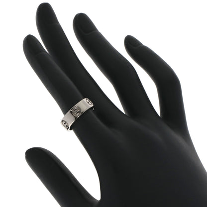 CARTIER love ring #48 Ring K18 White Gold Ladies [Used]