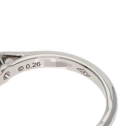 CARTIER Solitaire Diamond # 46 Ring Platinum PT950 Ladies [Used]