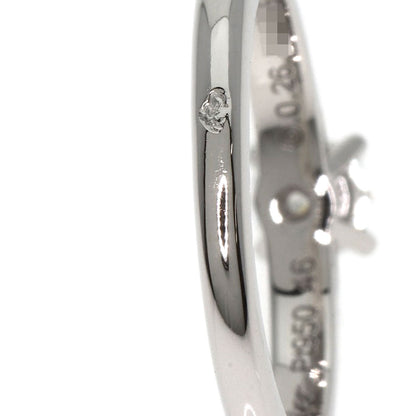 CARTIER Solitaire Diamond # 46 Ring Platinum PT950 Ladies [Used]