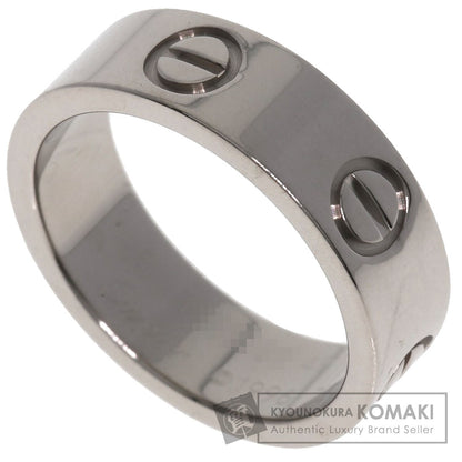 CARTIER love ring #49 Ring K18 White Gold Ladies [Used]